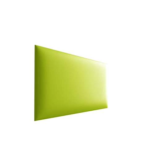 Kárpitozott eco-bőr falpanelek - 38x30 cm - lime színben