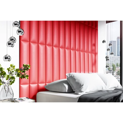 Kárpitozott Cayenne eco-bőr falpanel - 60x15 cm - 10 színben választható