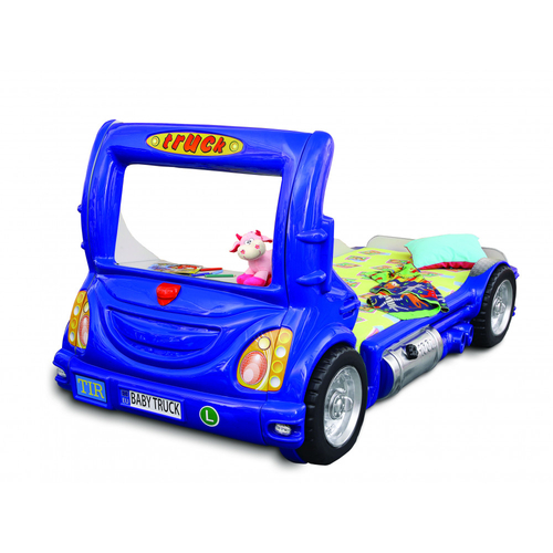 Kamion formájú gyerekágy - Truck - kék