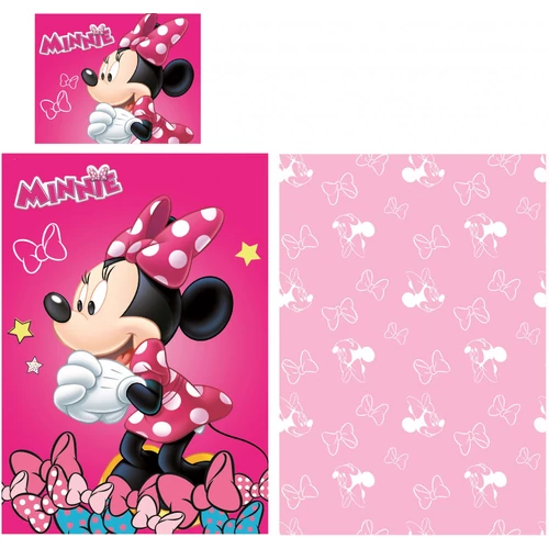 FELNŐTT méretű paplan és nagy párna HUZAT SZETT: MINNIE