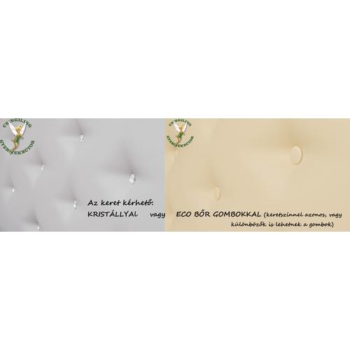 Romantic kanapéágy - caramel eco - kávé Diamond