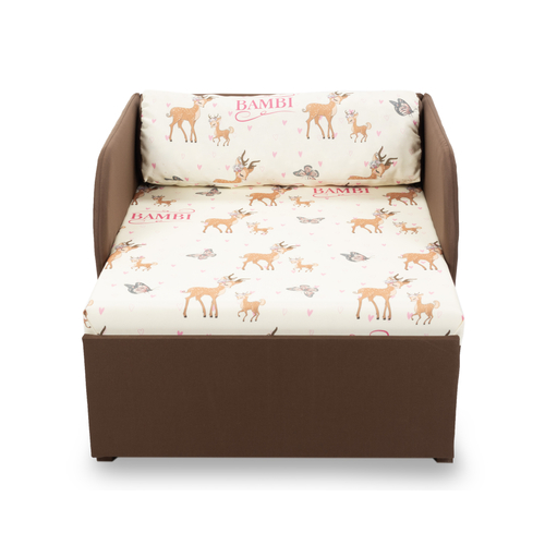 Kárpitos fotelágy - csokibarna - Bambi - Rori Diamond