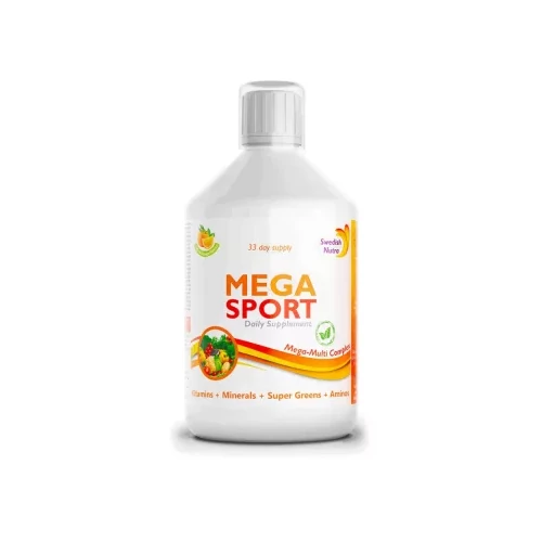 Swedish Nutra Mega Sport - folyékony vitamin 500ml
