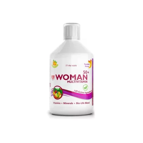  Swedish Nutra Woman - folyékony multivitamin 50 feletti nőknek 500ml