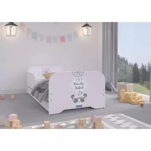 Gyerekágy ágyneműtartóval - Miki 70x140 cm - 21 Panda