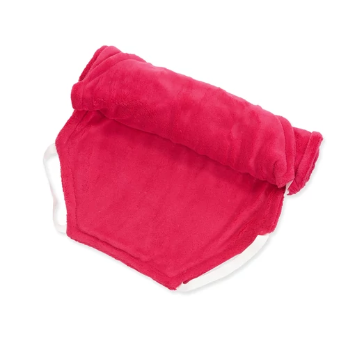 Derékalj bölcsődei és óvodai ágyra - pink polár